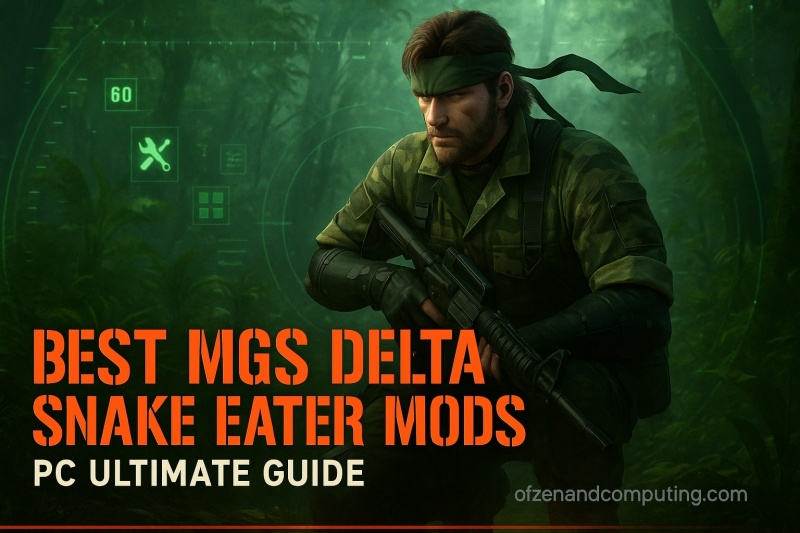 Best MGS Delta Snake Eater Mods PC