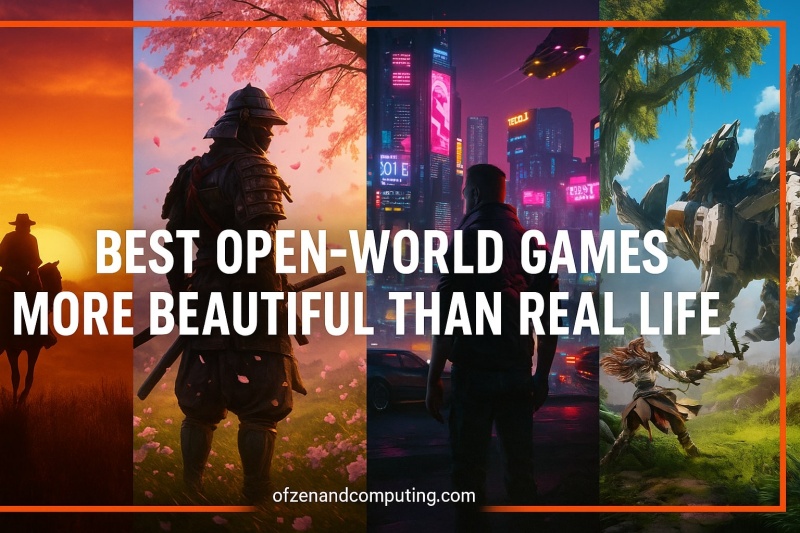 Best Open-World Games More Beautiful