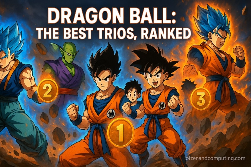 Dragon Ball Trios Ranked