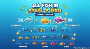 All 130+ Fish in Steal a Fish Roblox: List & 2025 Guide