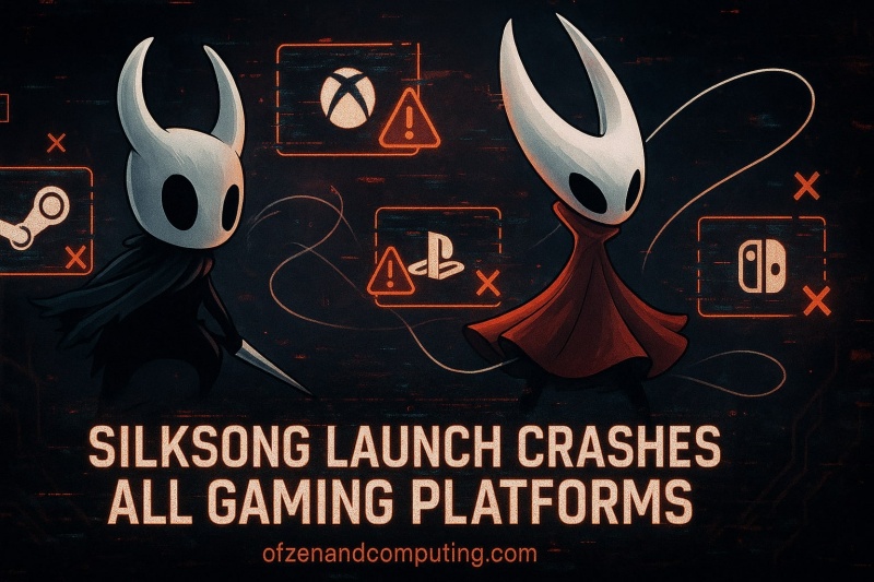 Hollow Knight Silksong Crashed Steam
