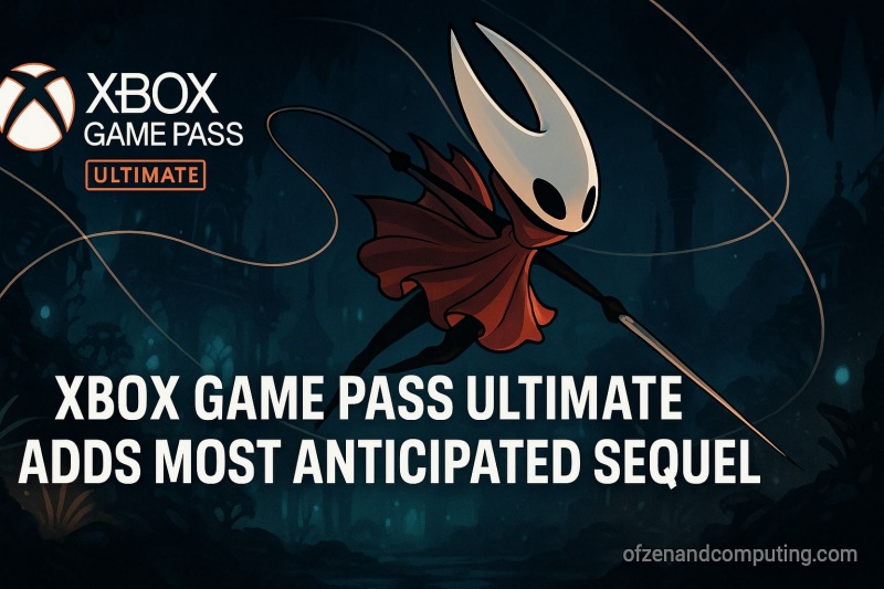 Hollow Knight Silksong Game Pass Release