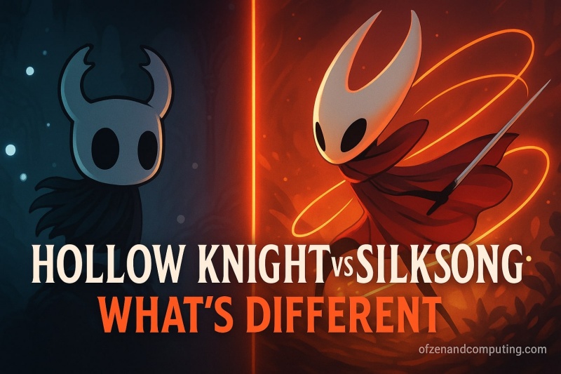 Hollow Knight vs Silksong Guide