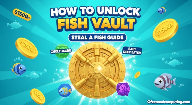How To Unlock Fish Vault in Steal a Fish