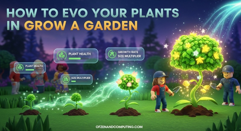 How to Evo Your Plants in Grow a Garden