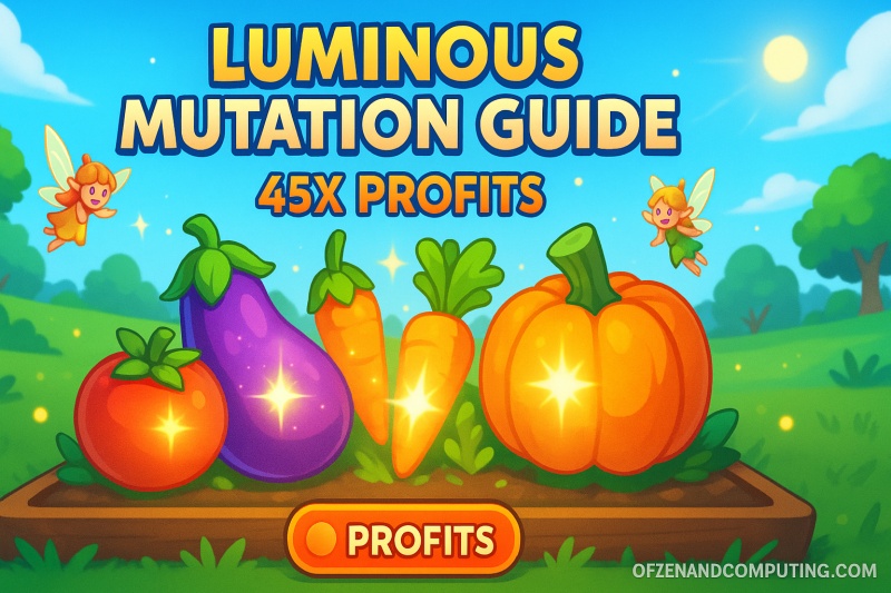 How to Get Luminous Mutation in Grow a Garden