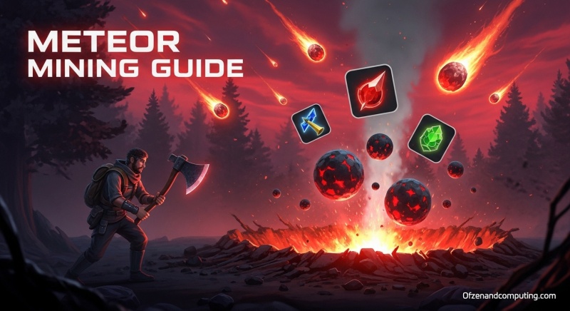 How to Mine Meteors in 99 Nights Forest