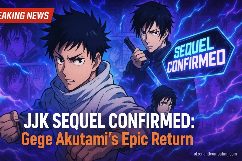 Jujutsu Kaisen Sequel Official Guide