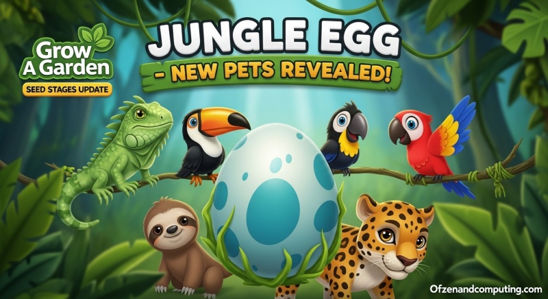 Jungle Egg Pets Revealed