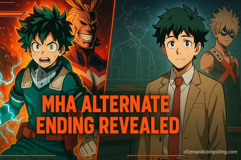 MHA Alternate Ending Revealed