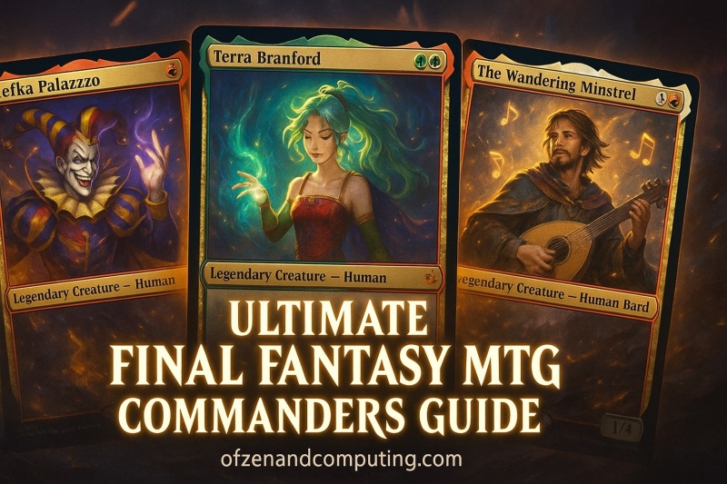MTG Final Fantasy Commanders Guide