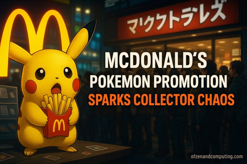McDonald's Pokemon Apology After Japan