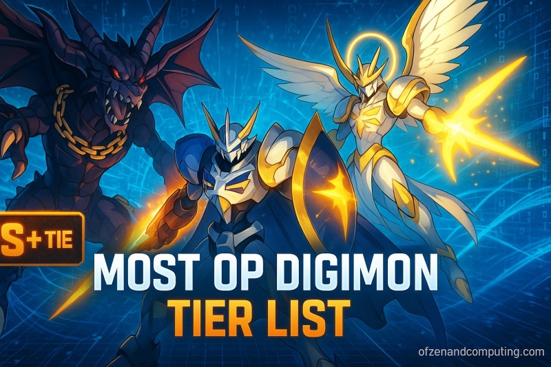 Most Overpowered Digimon Gaming Guide