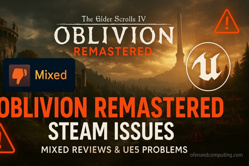 Oblivion Remastered Mixed Reviews