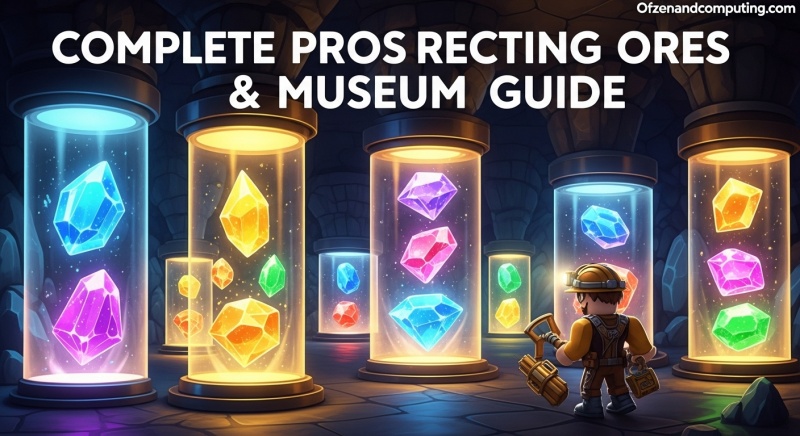 Prospecting Roblox Ores Museum Boosts