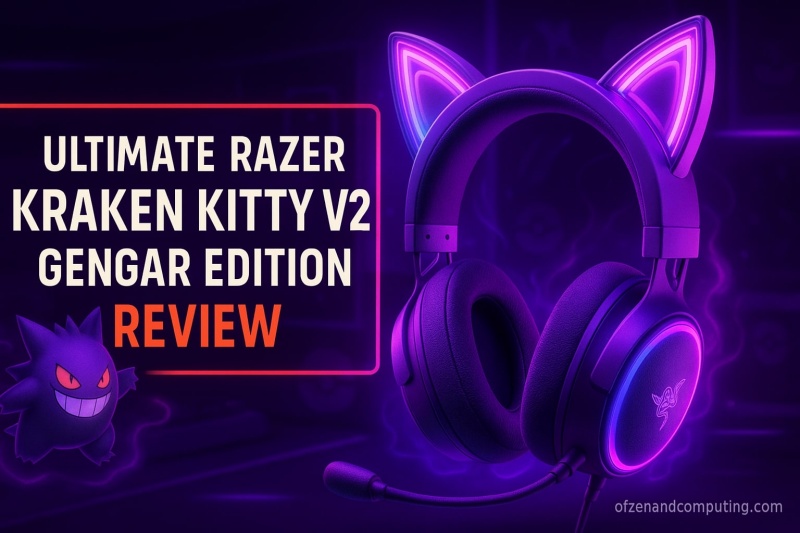 Razer Kraken Kitty V2 Gengar