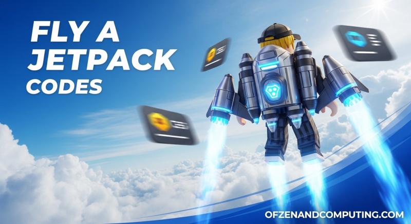 Roblox Fly a Jetpack Codes