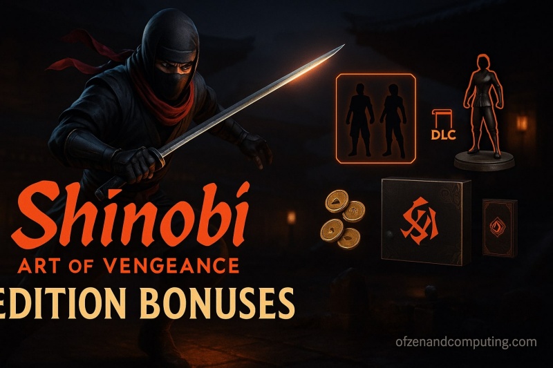 Shinobi Art of Vengeance Pre-Order