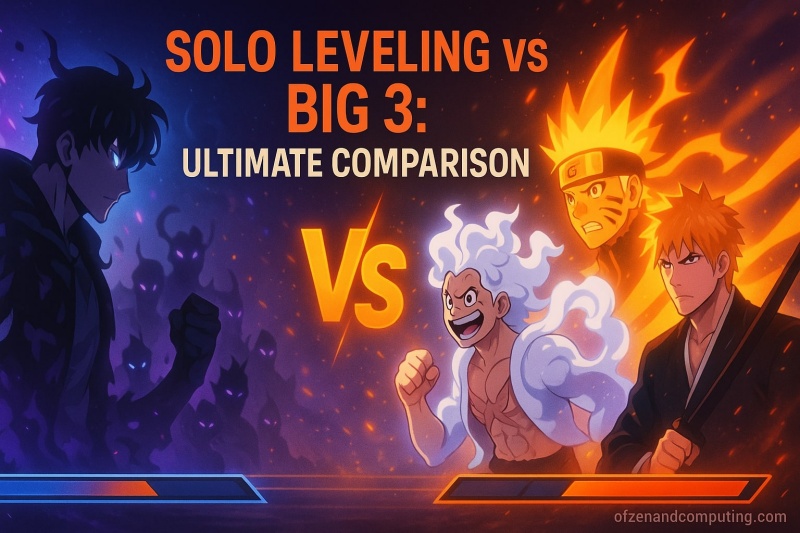 Solo Leveling Can't Beat Naruto One Piece