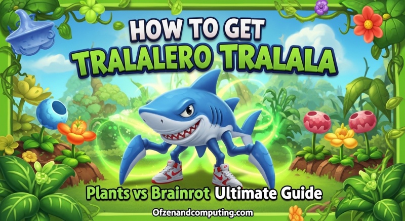 Tralalero Tralala in Plants vs Brainrot