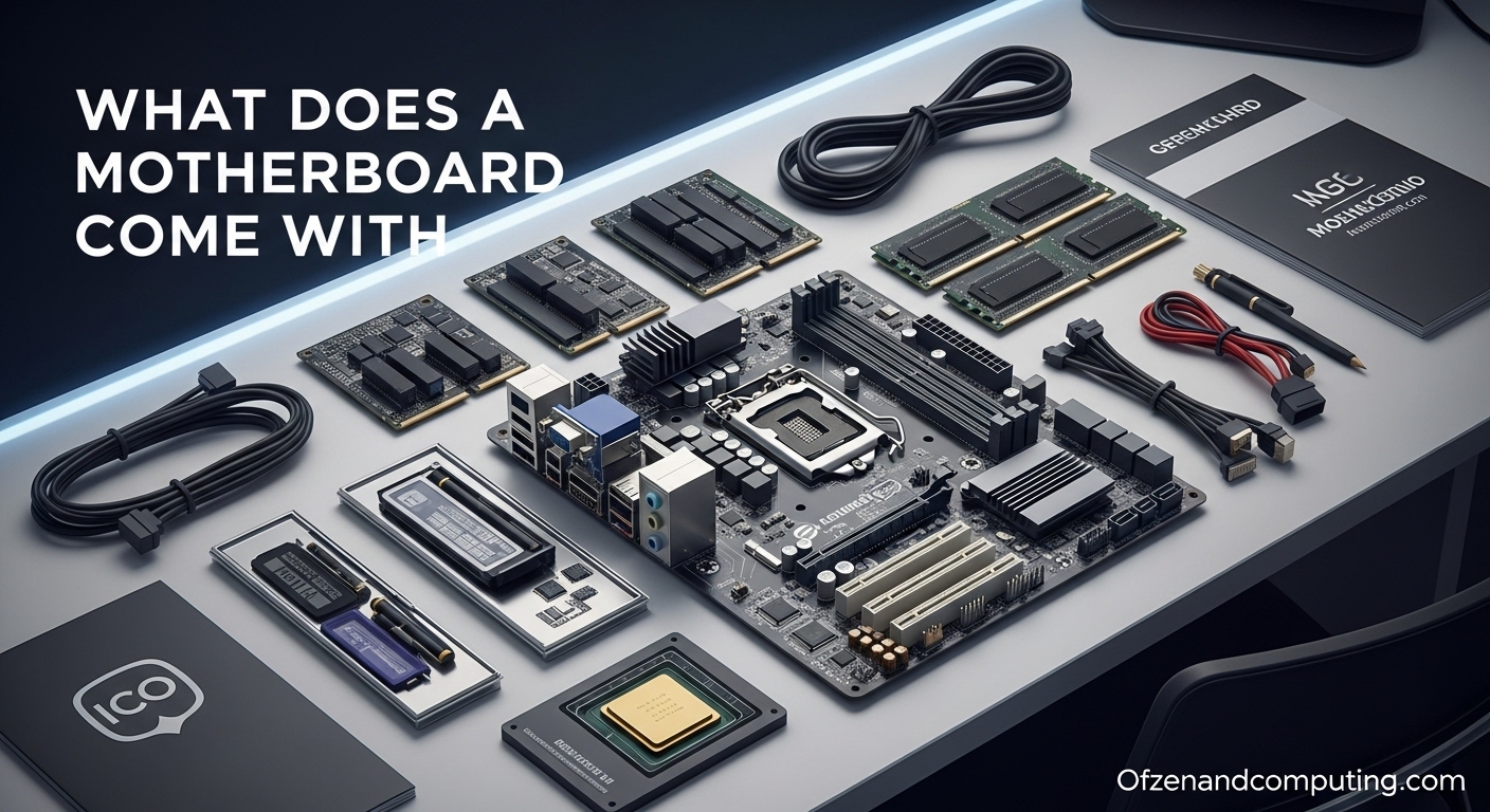 What Does a Motherboard Come With