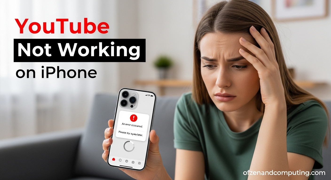 YouTube Not Working on iPhone