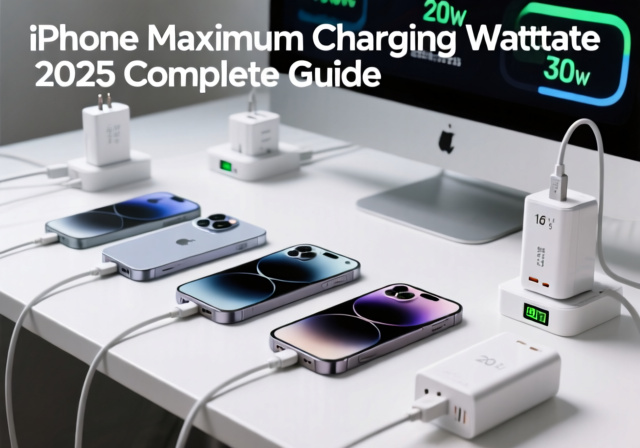 iPhone Maximum Charging Wattage 2025: Complete Guide for All Models - Ofzen & Computing