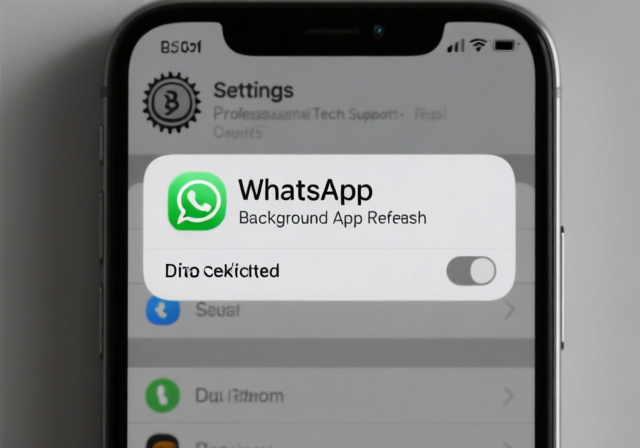 Fix Background App Refresh Grayed Out WhatsApp [cy]: 7 Solutions - Propel RC