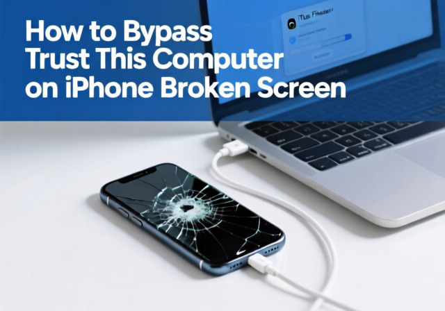 How to Bypass Trust This Computer on iPhone Broken Screen 2025 - Ofzen & Computing