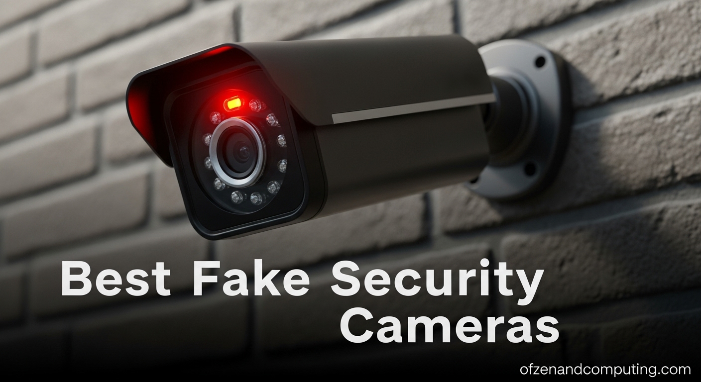 Best Fake Security Cameras