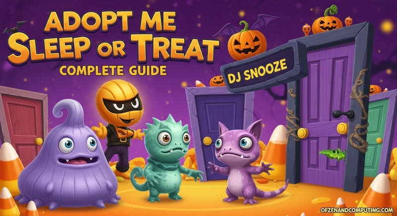 Adopt Me Sleep or Treat