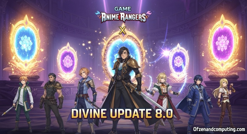 Anime Rangers X Divine Update 8.0