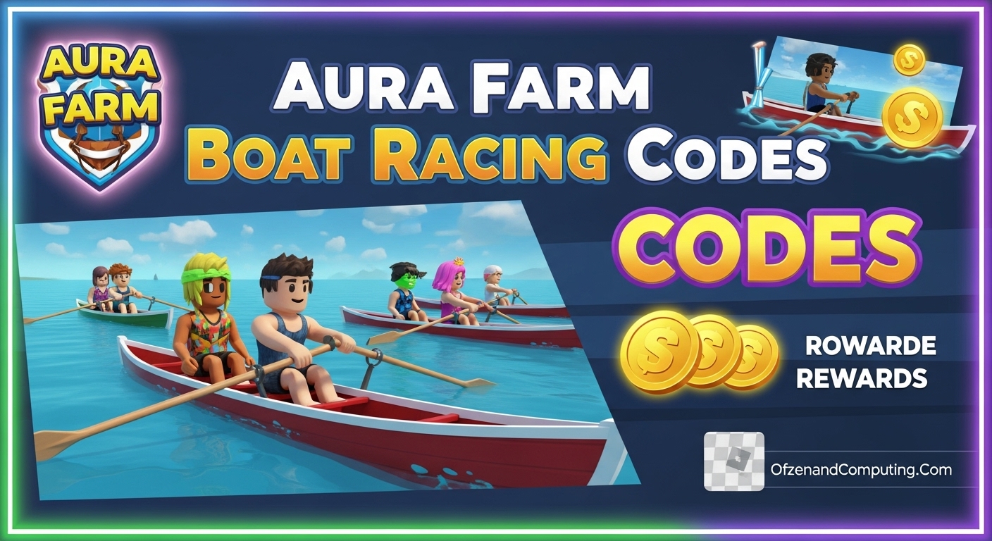 Aura Farm Boat Racing Codes