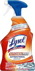 Lysol Pro Kitchen Spray Cleaner and Degreaser, Antibacterial All Purpose Cleaning Spray for Kitchens, Countertops, Ovens, and Appliances, Citrus Scent, 22oz - Customer Photo 2