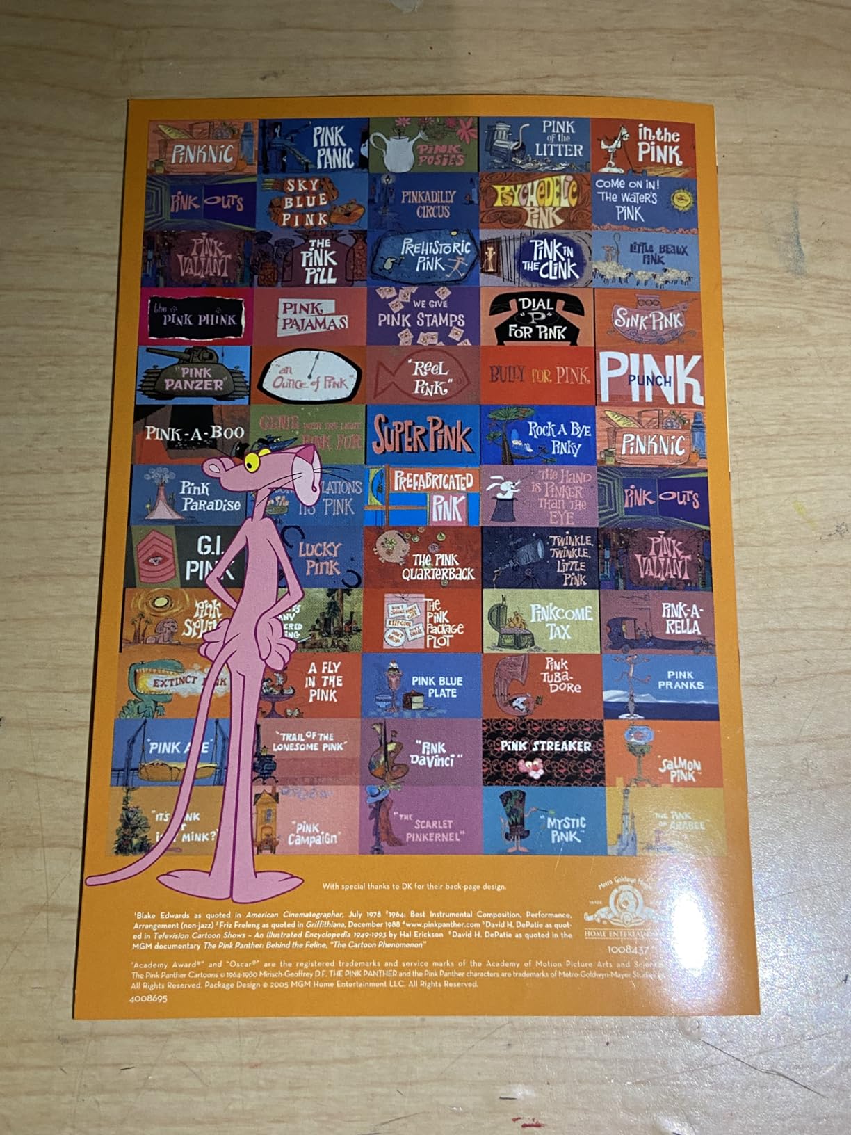The Pink Panther Classic Cartoon Collection [DVD] - Customer Photo 1