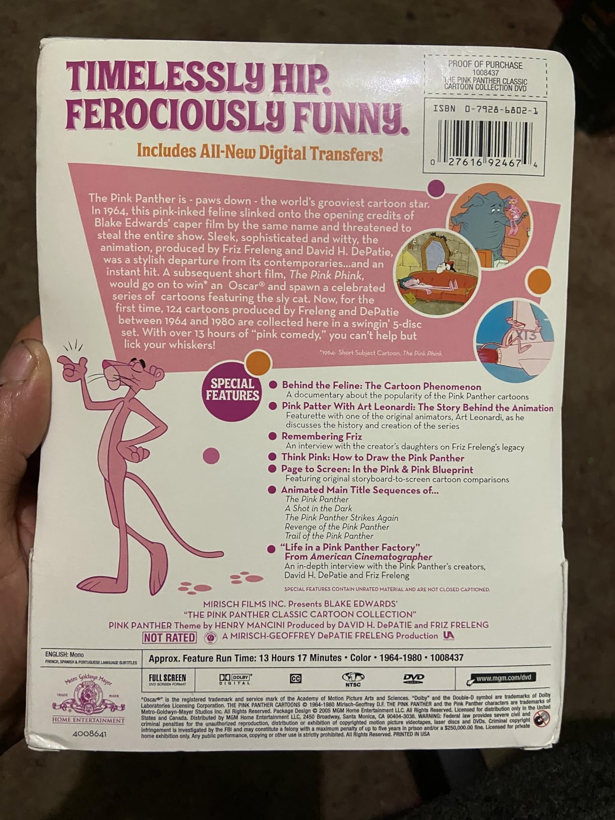 The Pink Panther Classic Cartoon Collection [DVD] - Customer Photo 2