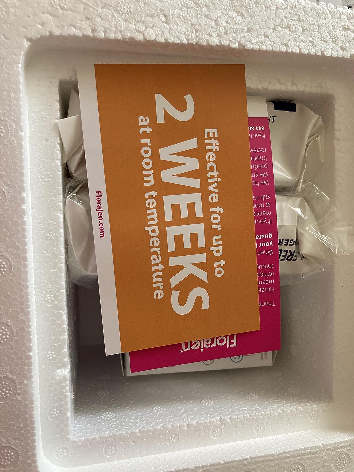 Florajen3 Digestion High Potency Refrigerated Probiotics | Restores Balance in Digestive System | for Antibiotic Side Effects | 60 Capsules Customer Review Florajen3 Digestion High Potency Refrigerated Probiotics | Restores Balance in Digestive System | for Antibiotic Side Effects | 60 Capsules - Customer Photo 2