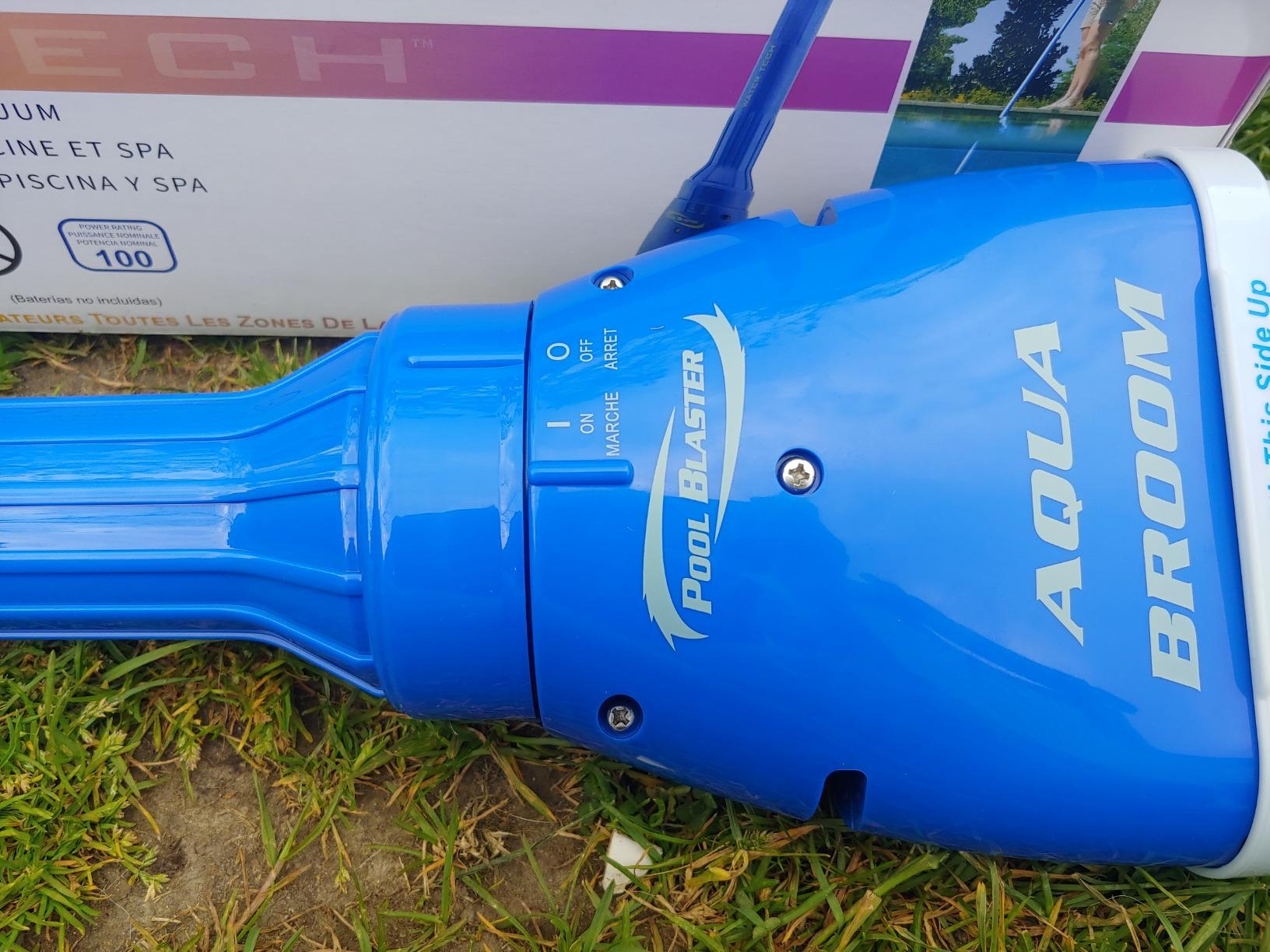 POOL BLASTER Aqua Broom Cordless Vacuum for Spa, Small Pool & Tight Spaces, Ideal for Sand, Silt & Dirt, Battery-Powered Hot Tub Cleaner for Inground, Above-Ground and Inflatable Pools, by Water Tech - Customer Photo 2