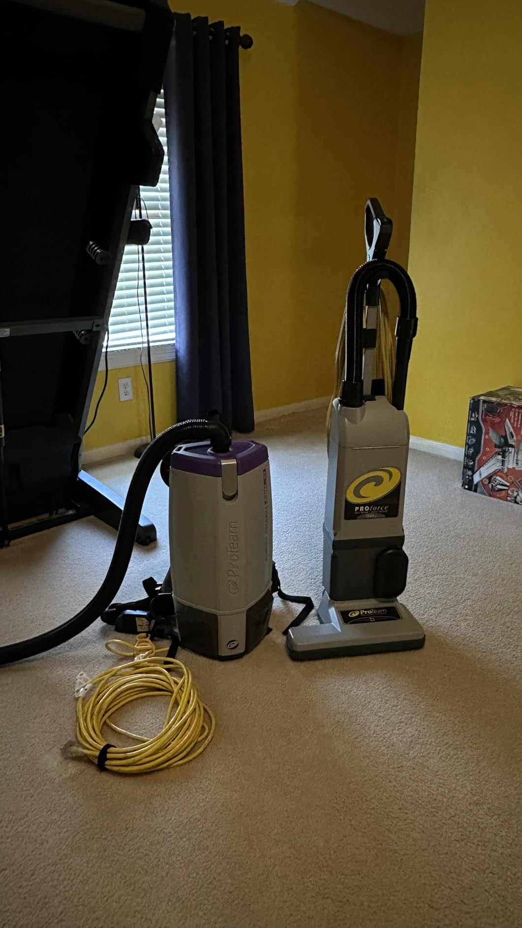 ProTeam Super Coach Pro 6 Backpack Vacuum Commercial with 2 Piece Wand Tool Kit, 6 Quart, Corded, 107308 - Customer Photo 1