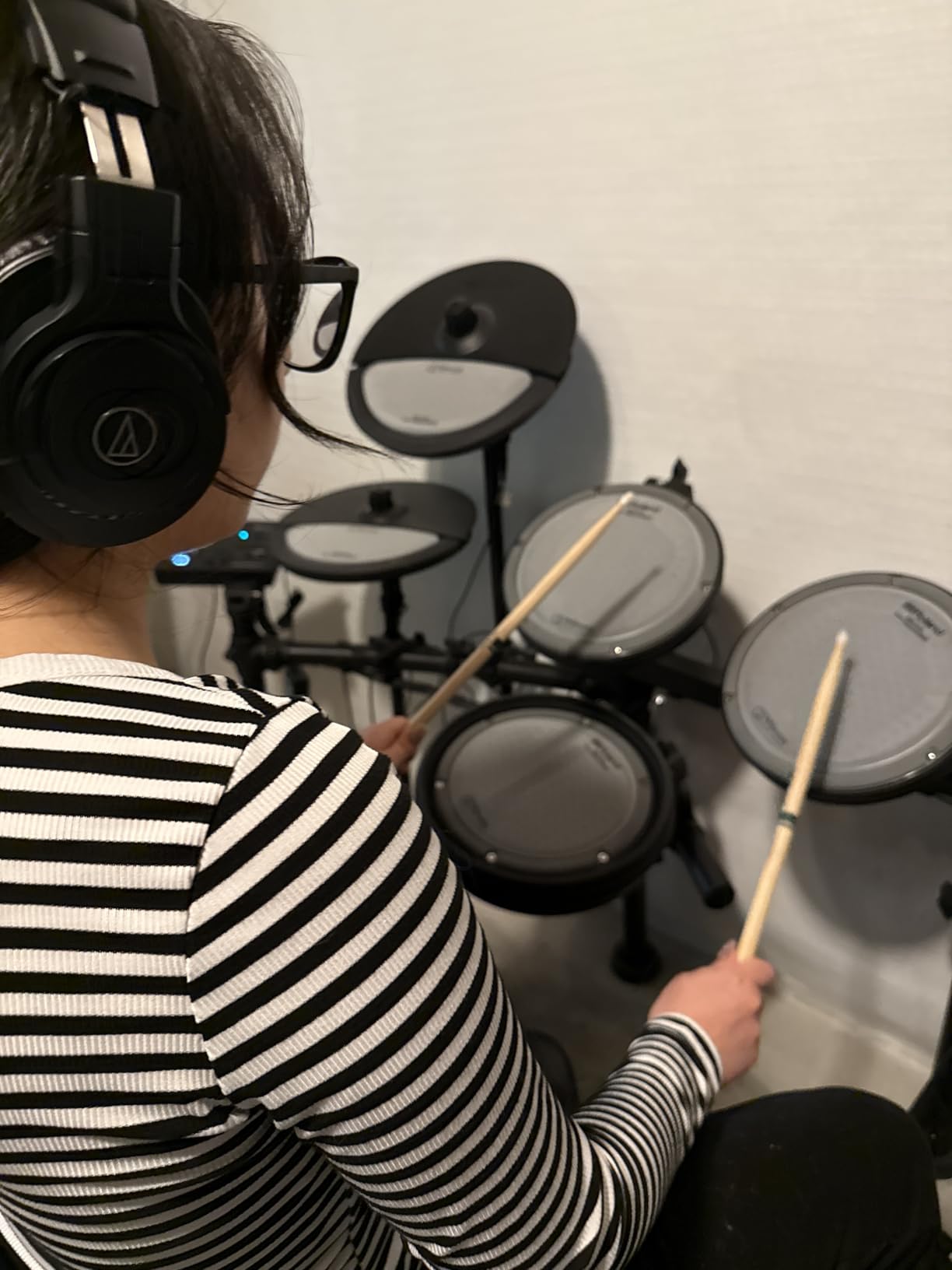 Audio-Technica ATH-M30x Professional Studio Monitor Headphones, Black - Customer Photo 1