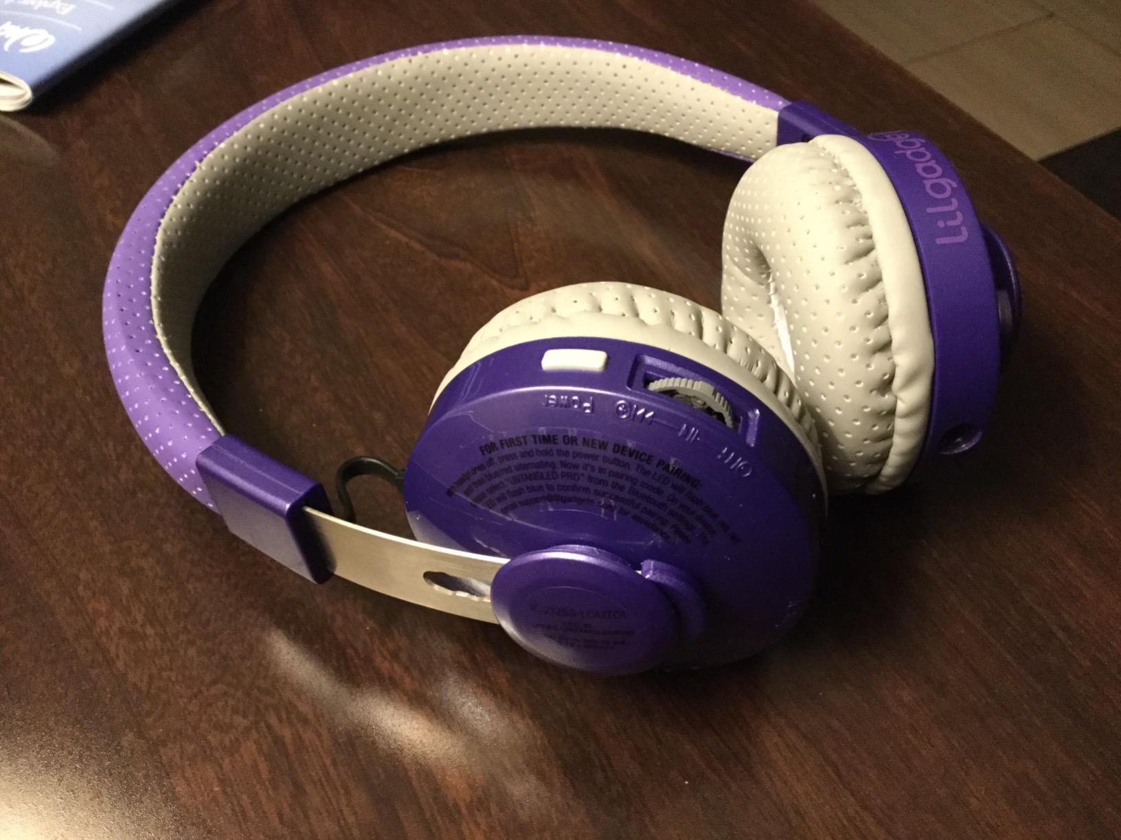 LilGadgets On-Ear Kids Headphones - 4+ Years, Pink, Untangled Pro - Bluetooth Kids Headset with SharePort & 3.5mm Jack - Volume Limited 93 dB & 12-Hour Playtime Customer Review LilGadgets On-Ear Kids Headphones - 4+ Years, Pink, Untangled Pro - Bluetooth Kids Headset with SharePort & 3.5mm Jack - Volume Limited 93 dB & 12-Hour Playtime - Customer Photo 1