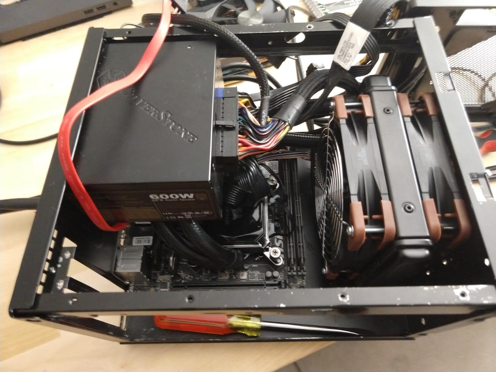 Noctua NF-F12 iPPC 3000 PWM, Heavy Duty Cooling Fan, 4-Pin, 3000 RPM (120mm, Black) - Customer Photo 1