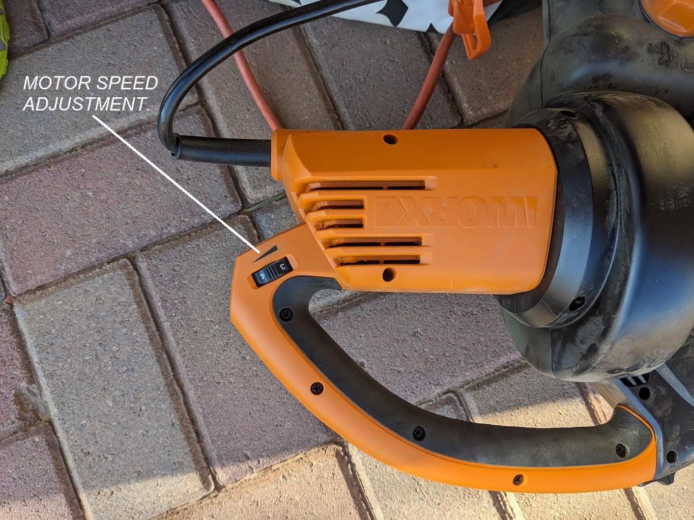 WORX WG509 12 Amp Trivac, 3 in 1 Electric Leaf Blower, Leaf Vacuum & Leaf Mulcher for Lawn Care - Customer Photo 2