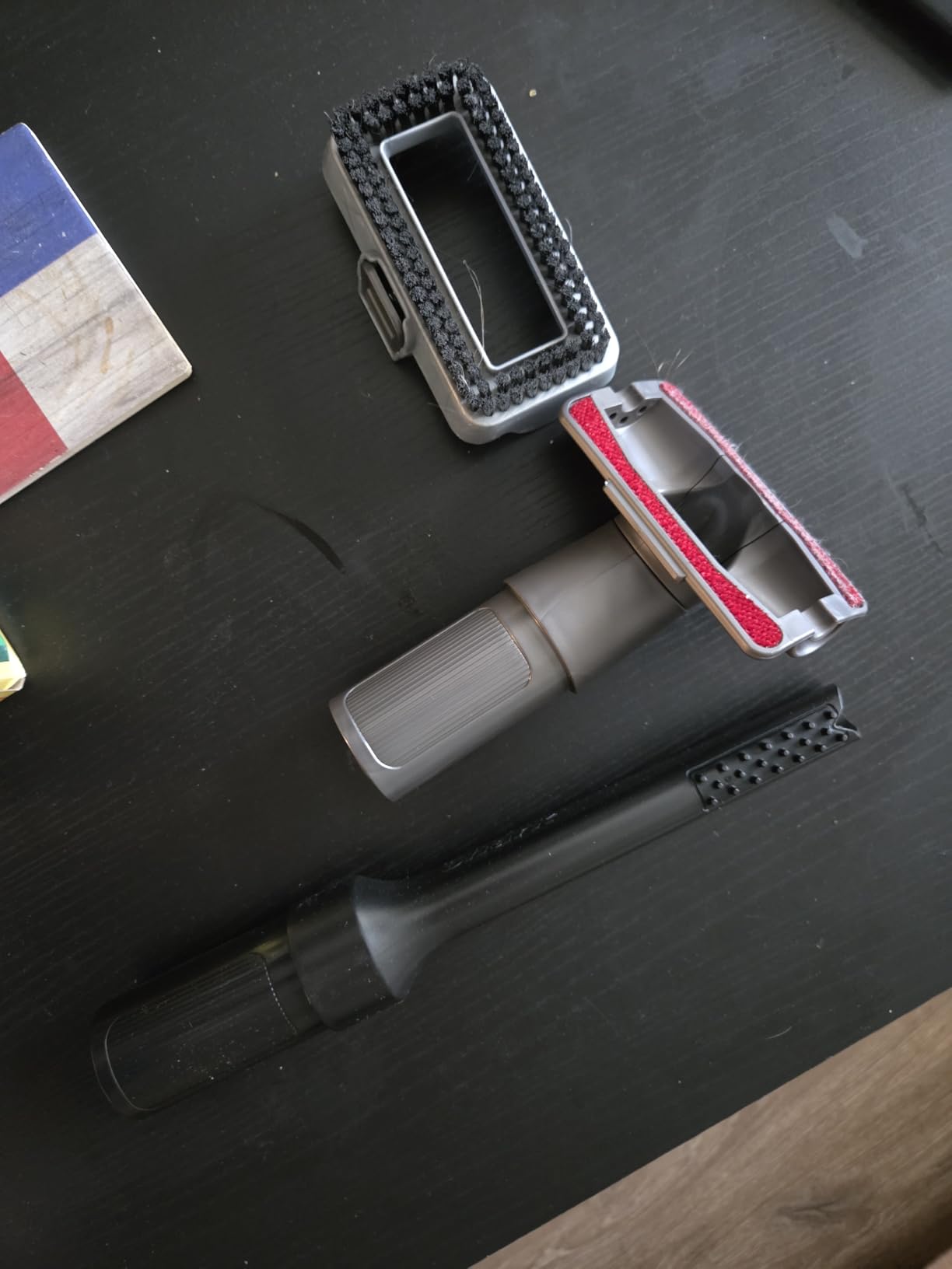 Shark HV322 Rocket Deluxe Pro Corded Stick Vacuum with LED Headlights, XL Dust Cup, Lightweight, Perfect for Pet Hair Pickup, Converts to a Hand Vacuum, with Pet Attachments, Bordeaux/Silver - Customer Photo 2