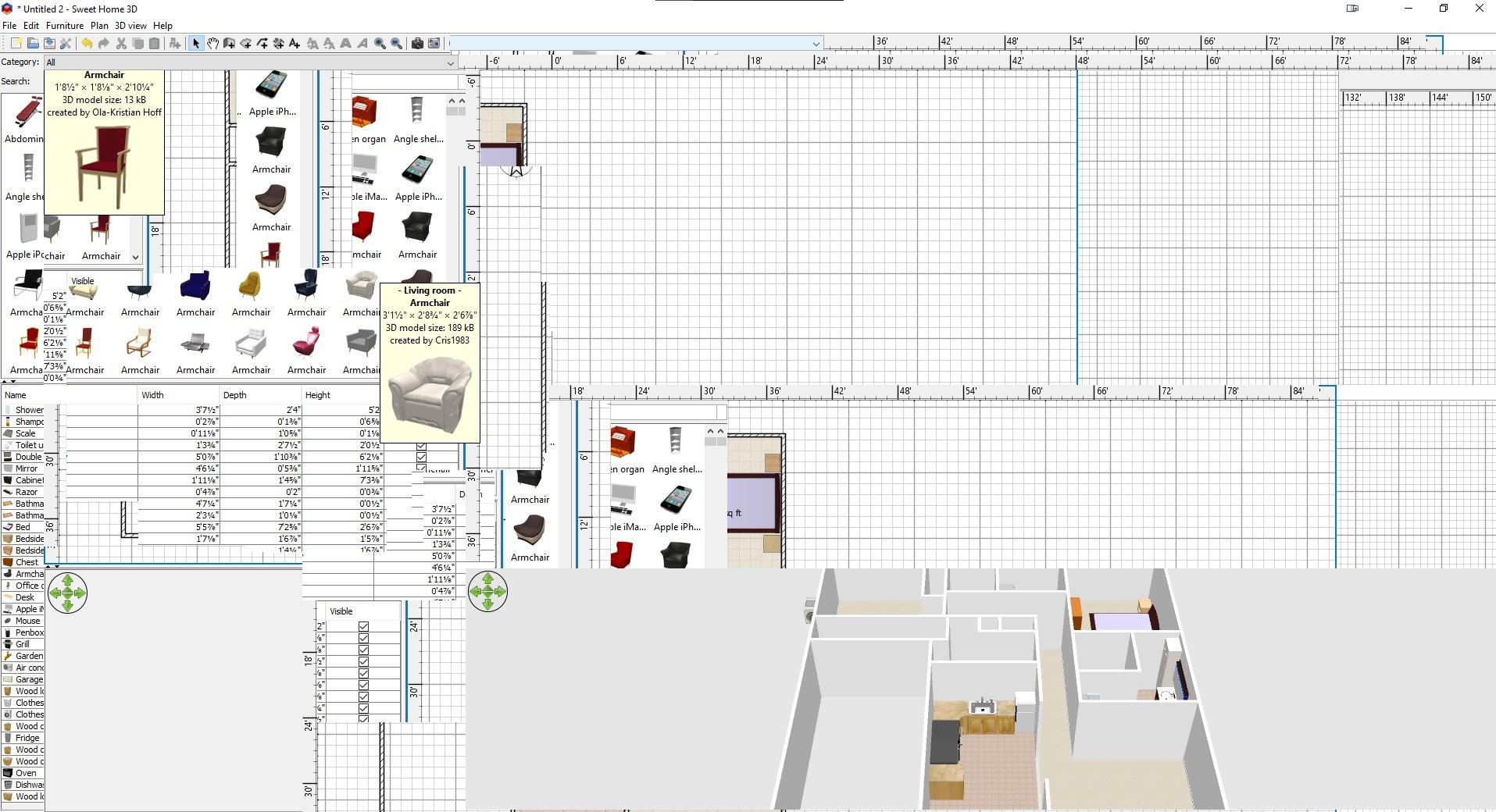 Sweet Home 3D [PC Download] - Customer Photo 2