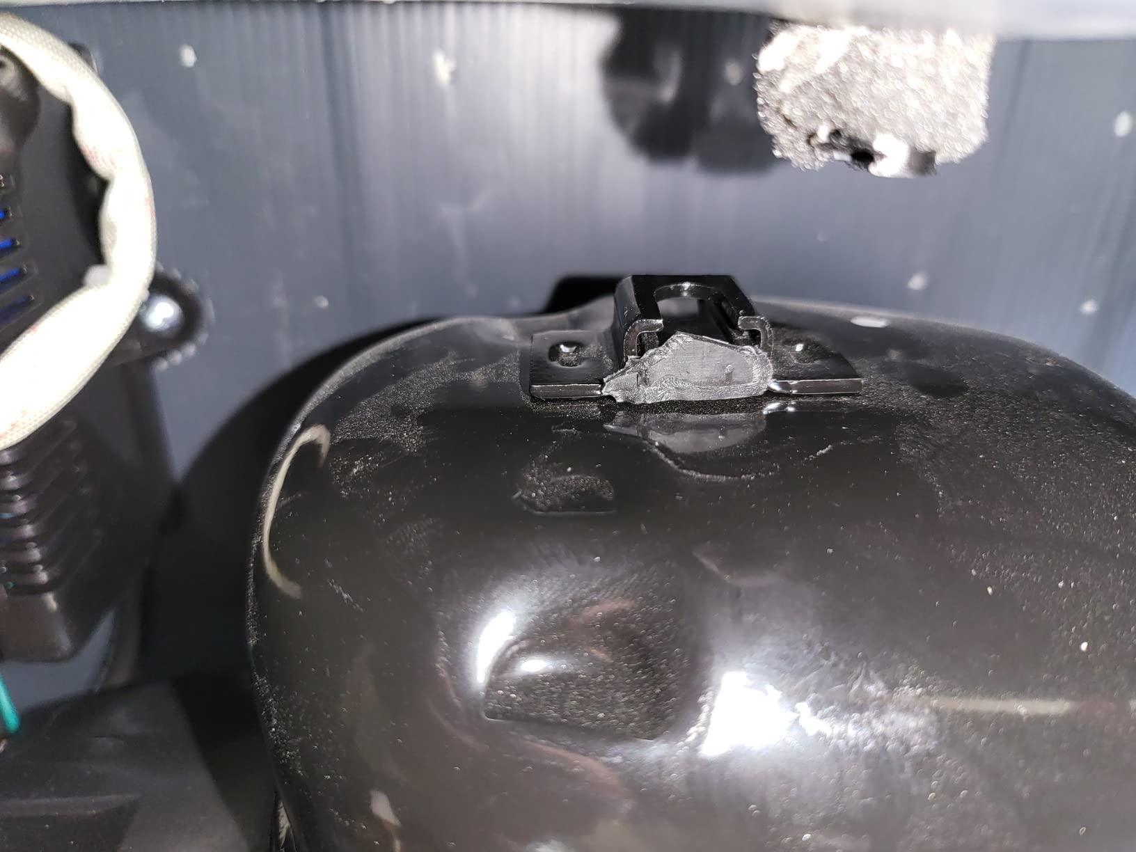 Whynter Beverage Refrigerator with Double-Layer Glass Door, 127-Can 3.1 Cu Ft Freestanding Drink Mini Fridge, BR-130SB, Stainless Steel - Customer Photo 5