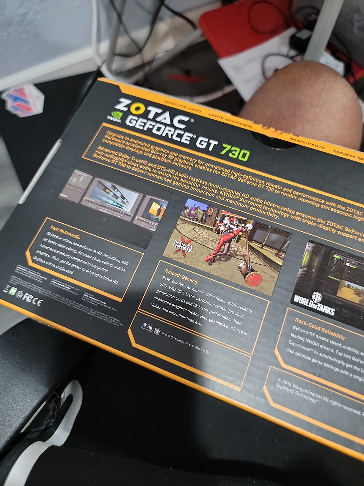 ZOTAC GeForce GT 730 Zone Edition 4GB DDR3 PCI Express 2.0 x16 (x8 lanes) Graphics Card (ZT-71115-20L) - Customer Photo 2