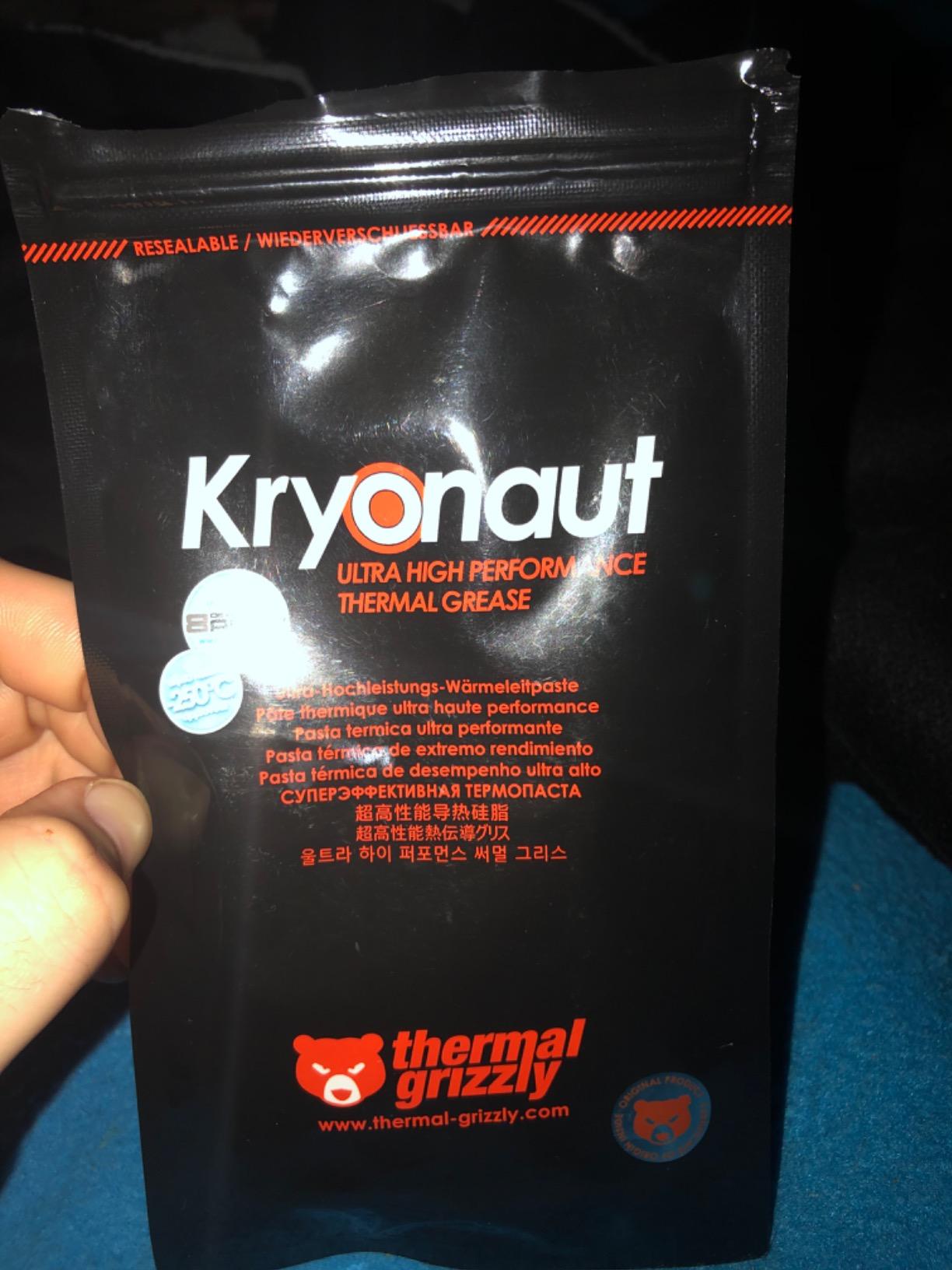Thermal Grizzly Kryonaut - 1 Gram - Extremly High Performance Thermal Paste - for Demanding Applications and Overclocking CPU/GPU/PS4/PS5/Xbox Customer Review Thermal Grizzly Kryonaut - 1 Gram - Extremly High Performance Thermal Paste - for Demanding Applications and Overclocking CPU/GPU/PS4/PS5/Xbox - Customer Photo 3