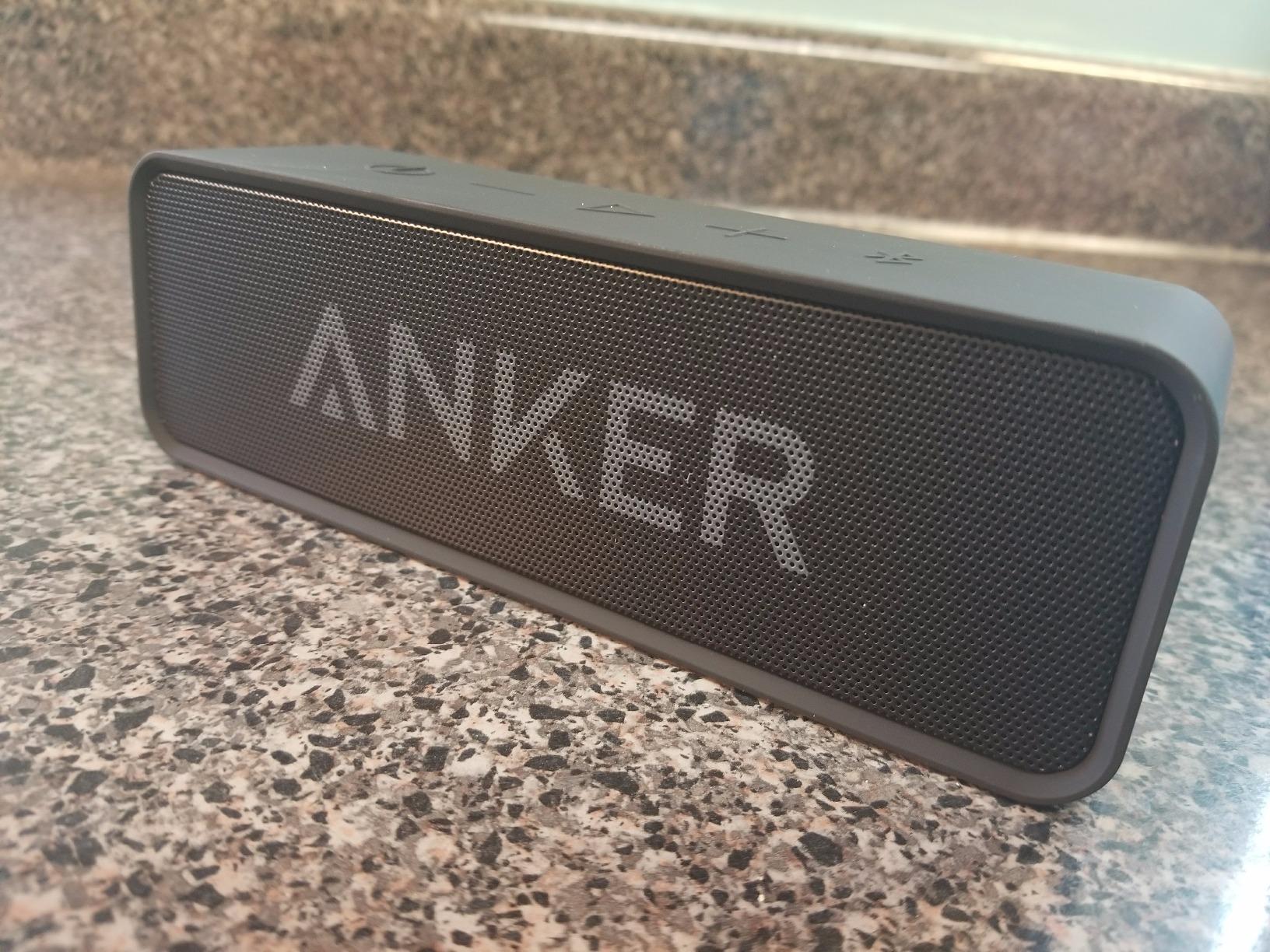 Anker Soundcore Upgraded Bluetooth Speaker with IPX5 Waterproof, Stereo Sound, 24H Playtime, Portable Wireless Speaker for iPhone, Samsung and More (Black) Customer Review Anker Soundcore Upgraded Bluetooth Speaker with IPX5 Waterproof, Stereo Sound, 24H Playtime, Portable Wireless Speaker for iPhone, Samsung and More (Black) - Customer Photo 1