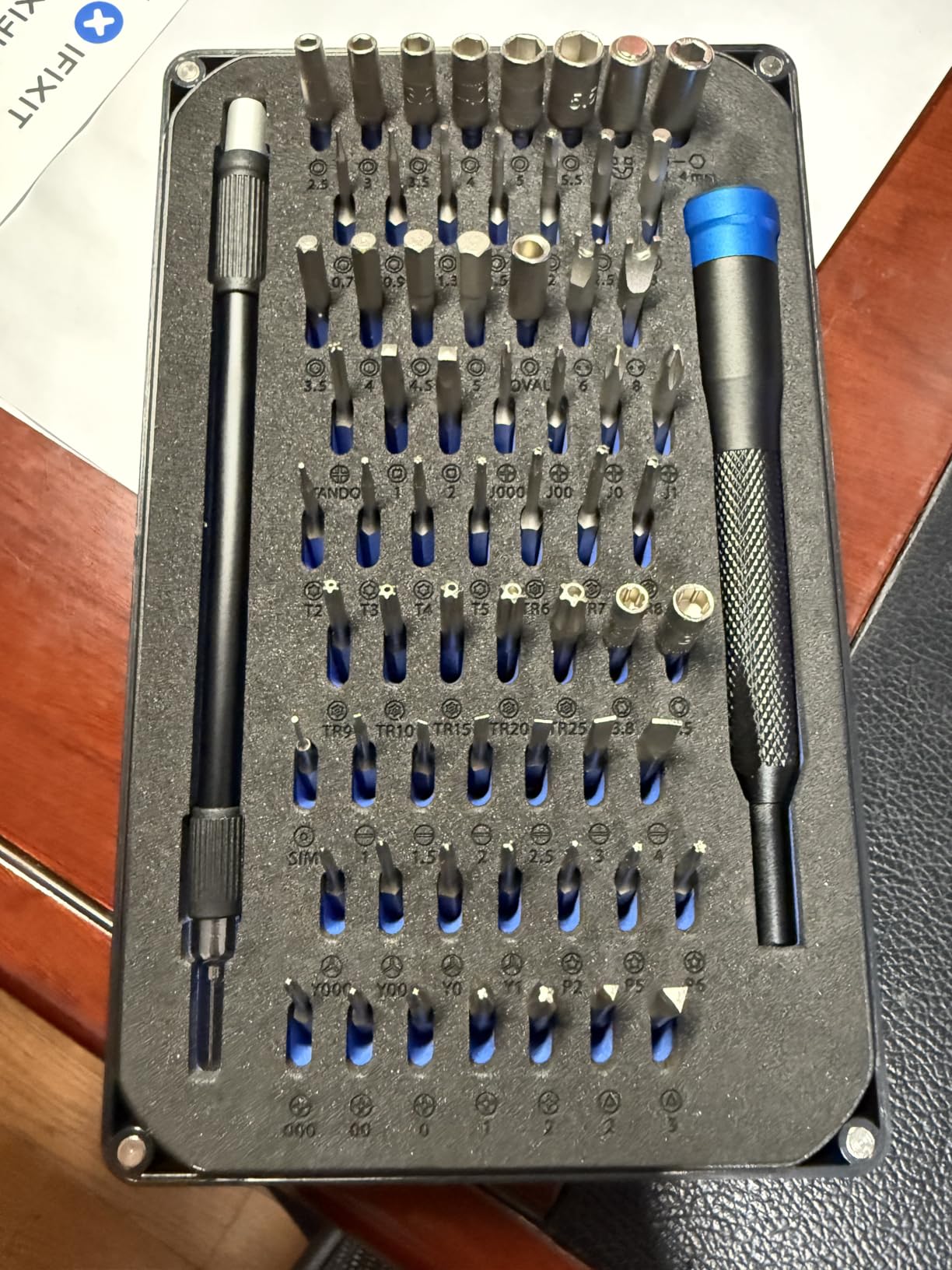 iFixit Mako Driver Kit - 64 Precision Bit Set for Electronics Repair - Customer Photo 1